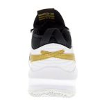 NIKE TEAM HUSTLE D 10 white/black/gold - Image 2