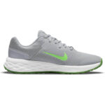 NIKE REVOLUTION 6 NN grey/green/white - Image 4