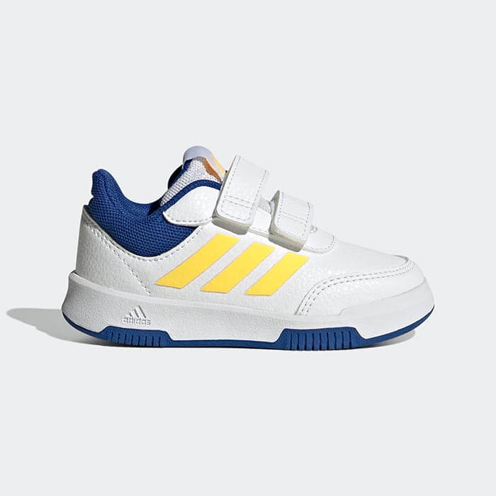 IG8801 adidas Tensaur CF white/blue/yellow - Image 1