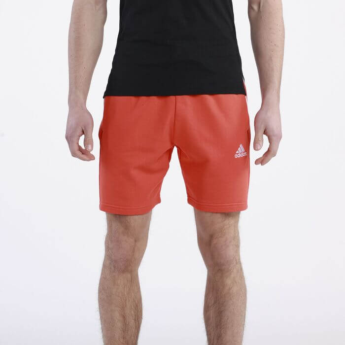 ic9438 adidas French Terry Shorts orange - Image 1