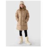 4F Down Jacket Girls brown