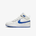 NIKE COURT BOROUGH MID K white/blue - Image 3