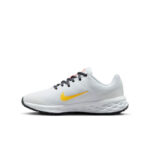 NIKE REVOLUTION 6 NN white/yellow/red - Image 2