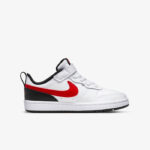 NIKE COURT BOROUGH Low K white/black/red
