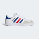 adidas Breaknet white/blue/red/grey
