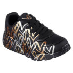 Skechers Metallic Love Kids black - Image 3