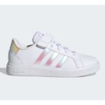 adidas Grand Court C white/pink