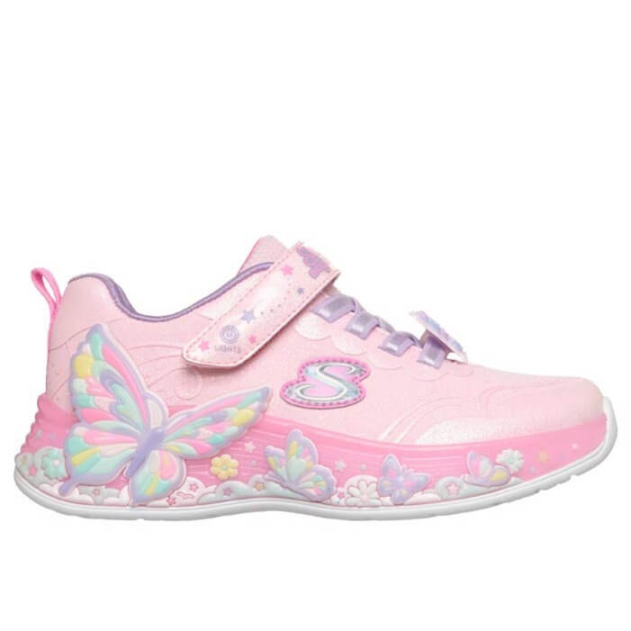 303065L-LPMT Skechers S-Lights Butterfly pink - Image 1