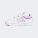 adidas Hoops 3.0 K white/violet - Image 2
