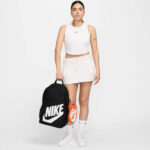 Nike Elemental Kids' Backpack black/white/orange - Image 3