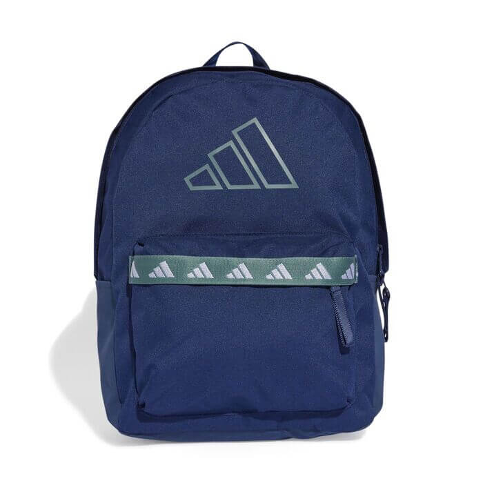 _4068811571245_I_001-JW1543-CL-TAPE-BPK-dark_blue-preloved_teal Adidas CL TAPE BP blue - Image 1