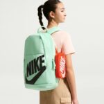 Nike Elemental Kids Backpack green/black/orange - Image 2